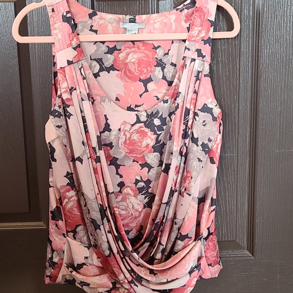 Formal draped top H&M Size 8